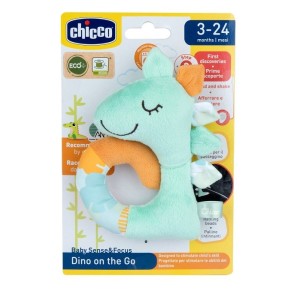 Chicco gioco baby sense&focus trillino soft dinosauro eco+