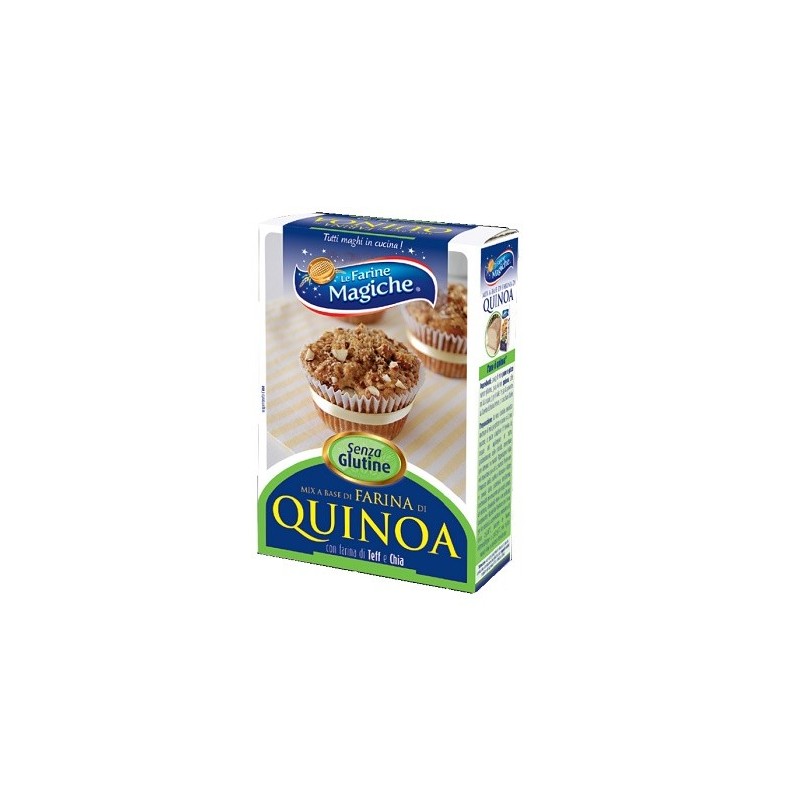 Le farine magiche ipafood mix farina a base di quinoa senzalievito e senza glutine 200 g