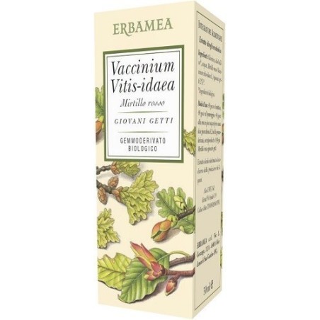 Vaccinium vitis idaea mirtillo rosso bio 50 ml