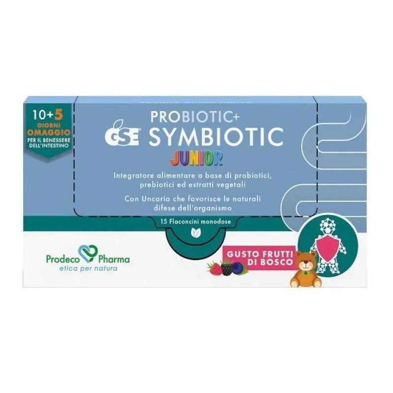 Probiotic+ gse symbiotic junior 15 flaconcini