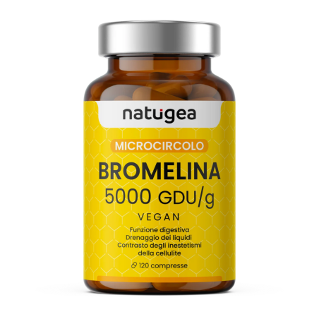 Natugea bromelina 5000 5000 gdu/g 120 compresse