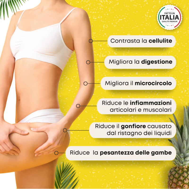 Natugea bromelina 5000 5000 gdu/g 120 compresse