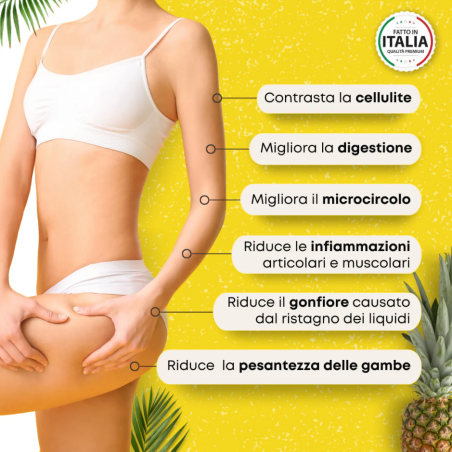 Natugea bromelina 5000 5000 gdu/g 120 compresse