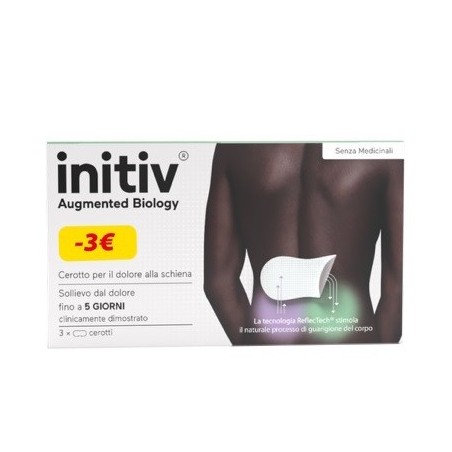Cerotto dolore schiena initiv 3 pezzi promo