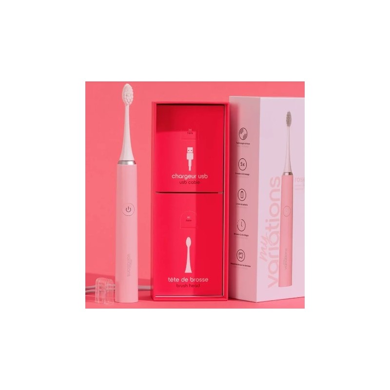 Myvariations spazzolino elettrico sonico rosa
