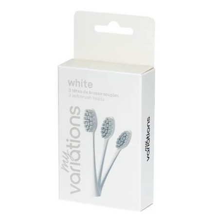 Myvariations pack 3 testine spazzolino bianche Myvariations pack 3 testine spazzolino bianche