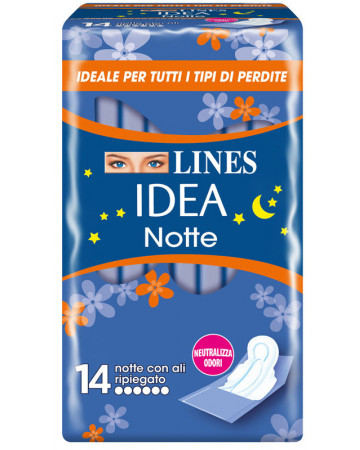 Lines idea notte con ali 14pz