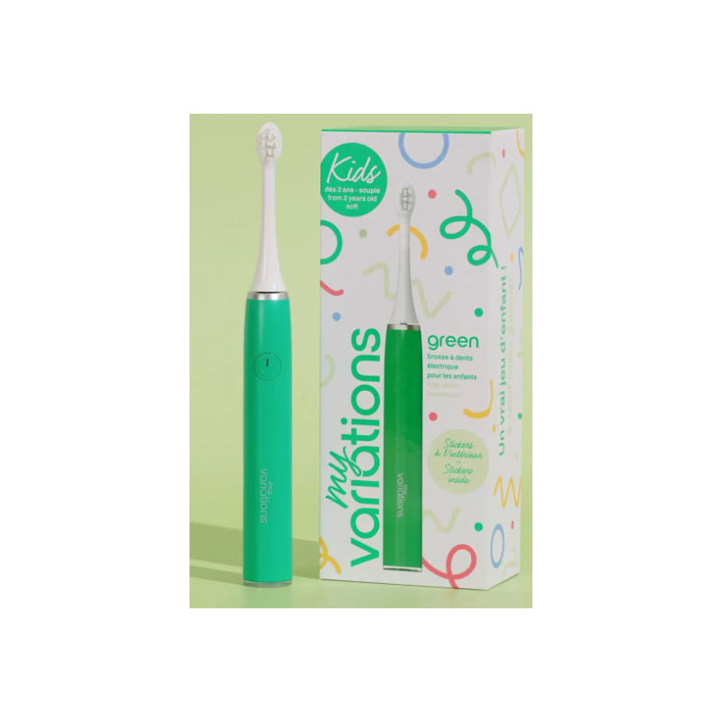 Myvariations spazzolino elettrico sonico bambini verde