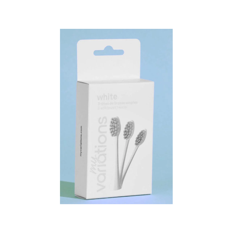 Myvariations pack 3 testine spazzolino bambini bianche Myvariations pack 3 testine spazzolino bambini bianche
