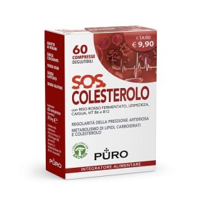 Puro sos colesterolo 60 compresse deglutibili