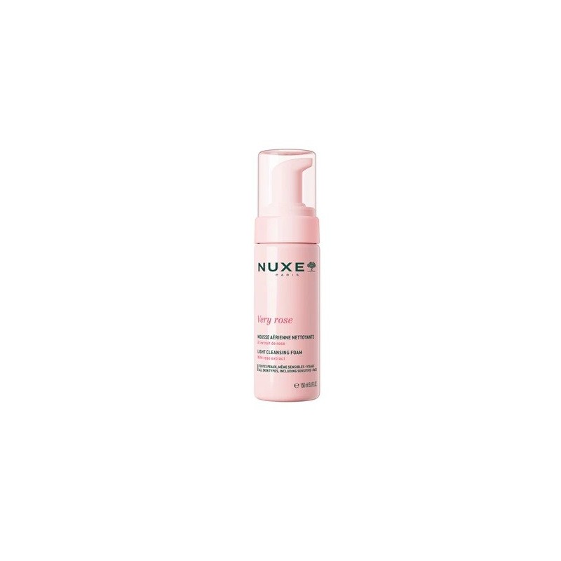 Nuxe very rose light cleansing foam 150 ml