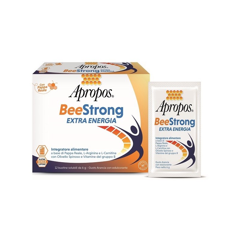 Apropos beestrong extra energia 12 bustine