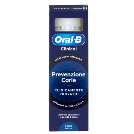Oralb clinical prevenzione carie 75 ml