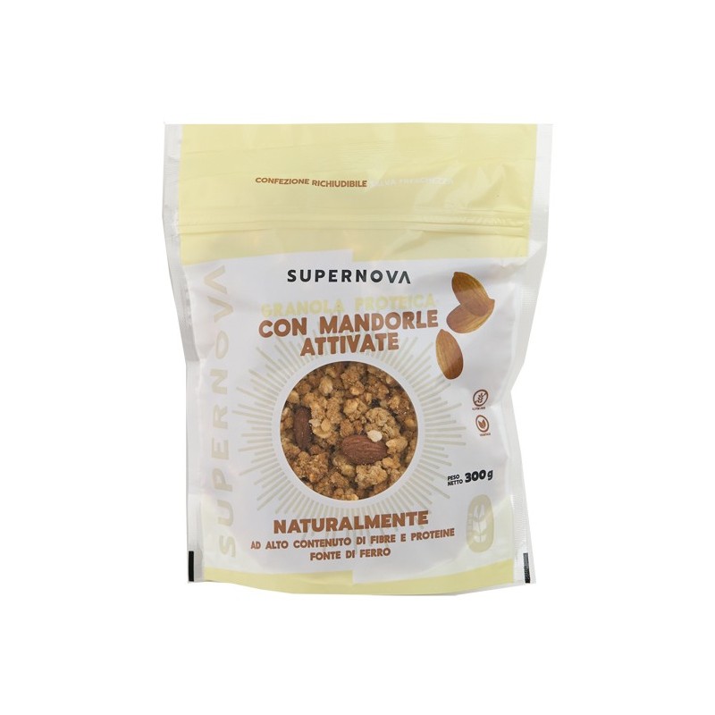 Supernova granola original mandorle attivate 300 g Supernova granola original mandorle attivate 300 g