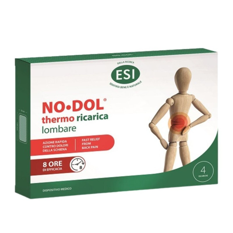Esi no dol thermo ricarica lombare 4 pezzi