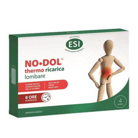 Esi no dol thermo ricarica lombare 4 pezzi
