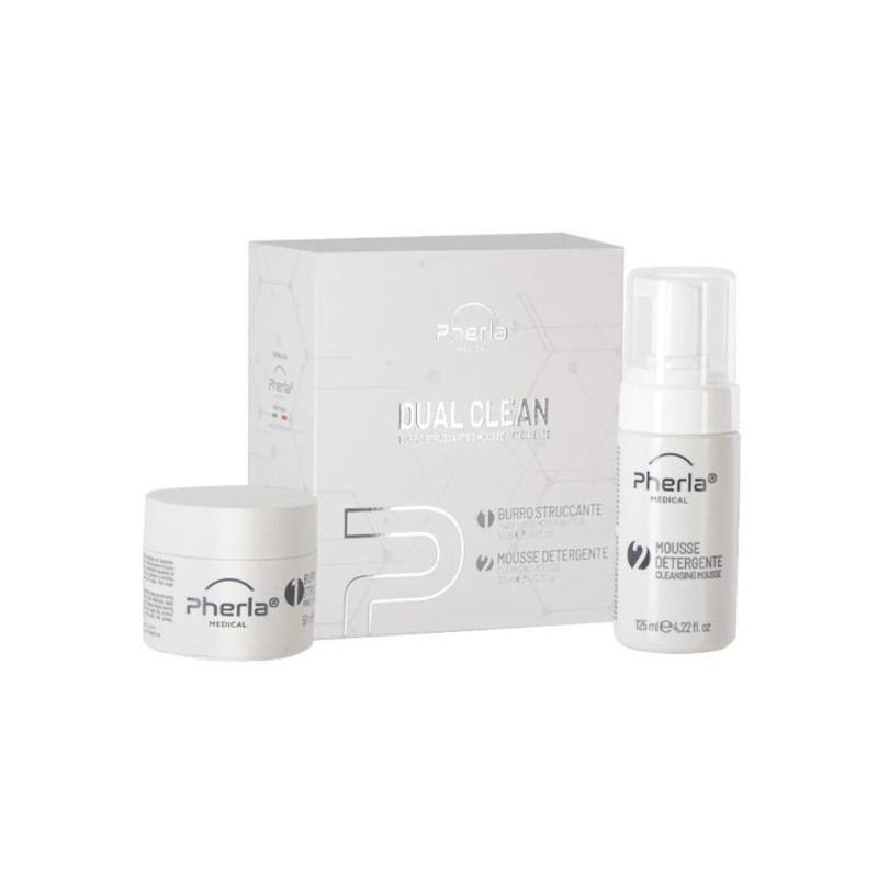 Dual clean 1 burro 50 ml + 1 mousse 125 ml