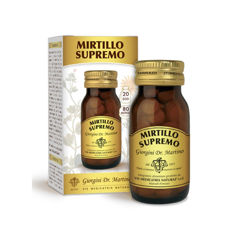 Mirtillo supremo 80 pastiglie