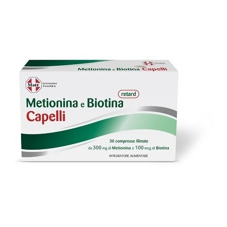 Matt divisione pharma metionina e biotina retard capelli 30compresse