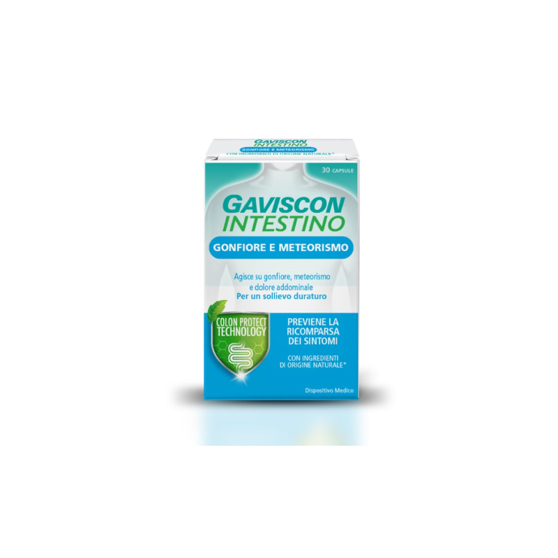 Gaviscon intestino gonfiore e meteorismo 30 capsule