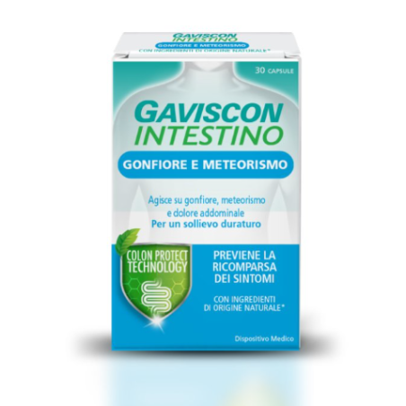 Gaviscon intestino gonfiore e meteorismo 30 capsule