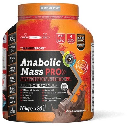 Anabolic mass pro dark chocolate 1600 g