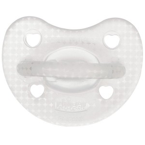 Chicco gommotto luxe fluo 2-6 trasparente 1 pezzo