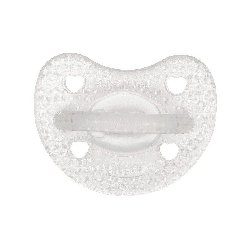 Chicco gommotto luxe fluo 2-6 trasparente 1 pezzo