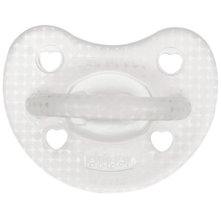 Chicco gommotto luxe fluo 2-6 trasparente 1 pezzo