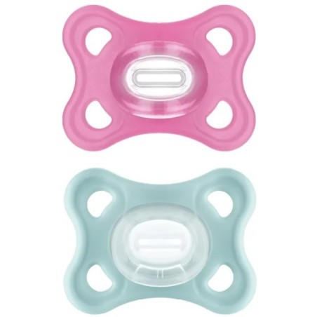 Mam comfort 3-12 mesi silicone femmina 2 pezzi