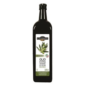 Il nutrimento olio extravergine d'oliva calabrese estratto afreddo 1 litro