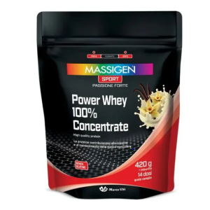 Massigen sport power whey concentrate vaniglia 420 g