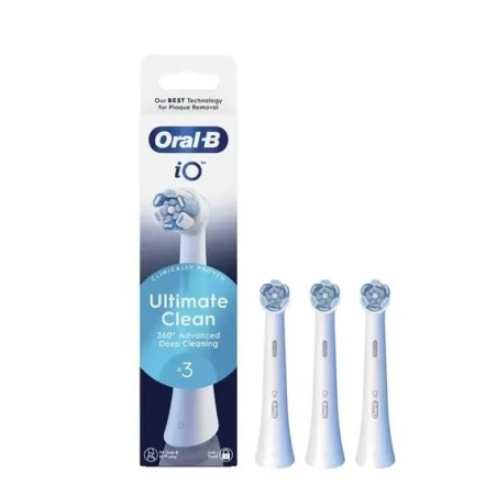 Oralb power refill io ultra clean white 3 pezzi Oralb power refill io ultra clean white 3 pezzi
