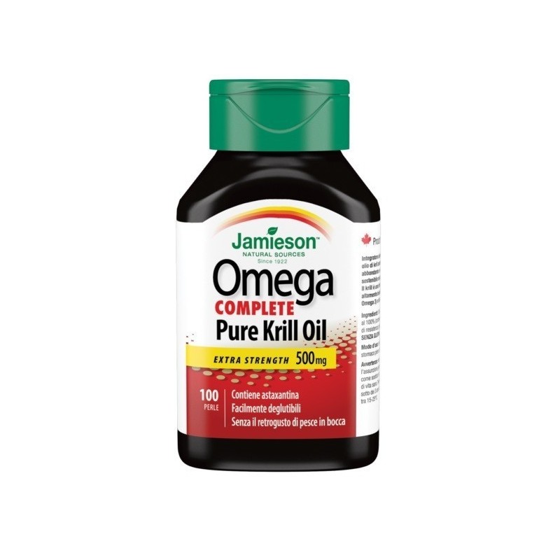 Jamieson omega complete pure krill oil 100 perle