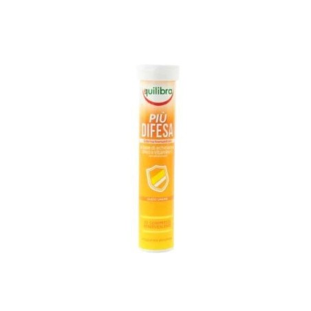 Piu' difesa gusto limone 20 compresse effervescenti