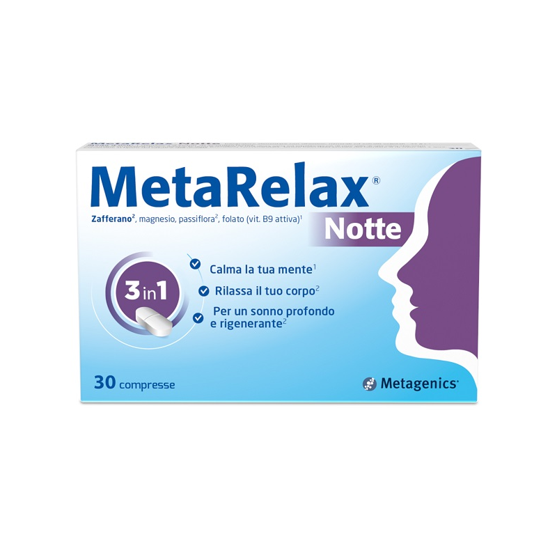 Metarelax notte 30 compresse