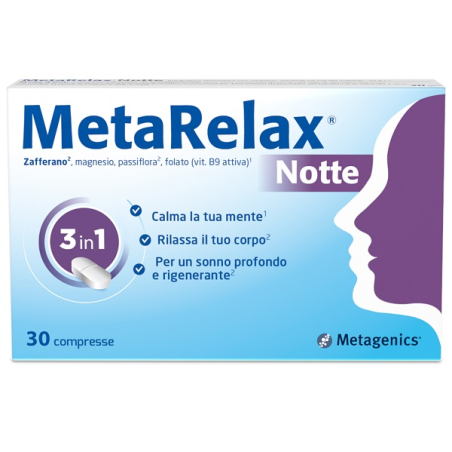 Metarelax notte 30 compresse