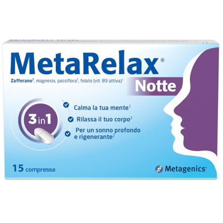 Metarelax notte 15 compresse