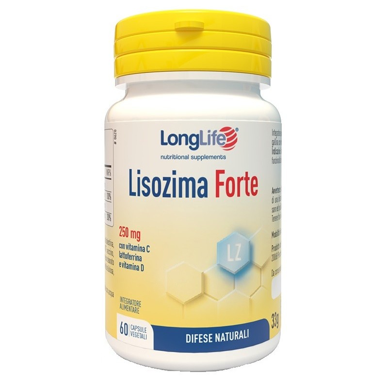 Longlife lisozima forte 60 capsule