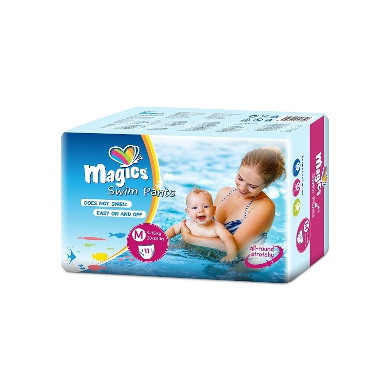 Magics swimpants medium 11 pezzi
