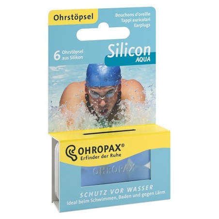 Ohropax silicon aqua tappi preauricolari