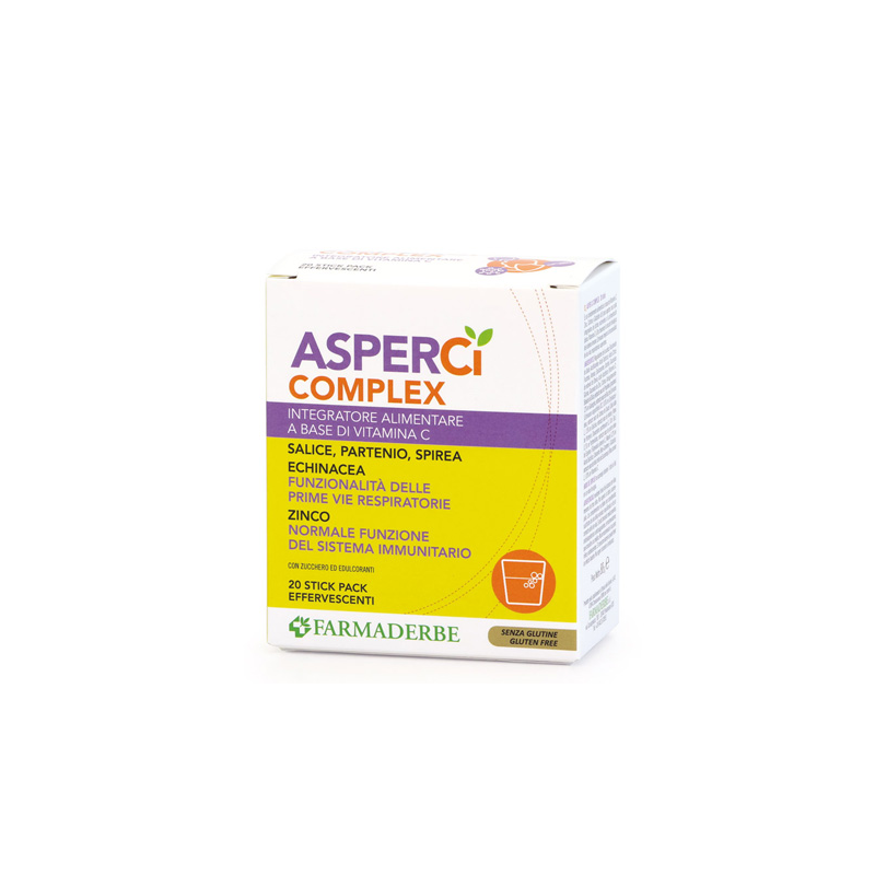 Asper ci complex 20 stick pack effervescenti 4,4 g