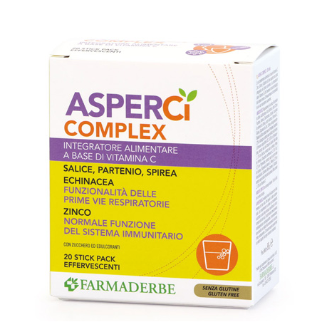 Asper ci complex 20 stick pack effervescenti 4,4 g