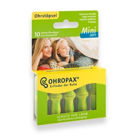 Ohropax mini soft tappi 10 pezzi