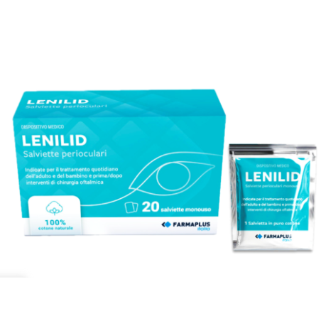 Lenilid salviette perioculari 20 pezzi