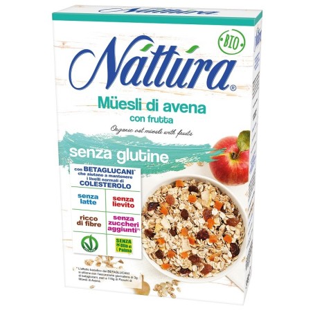 Nattura muesli di avena con frutta 300 g