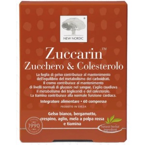 Zuccarin zucchero & colesterolo 60 compresse