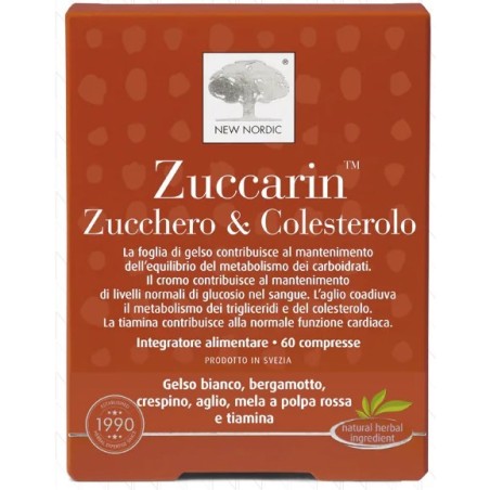 Zuccarin zucchero & colesterolo 60 compresse