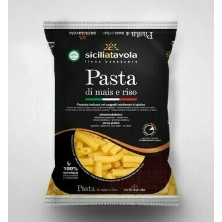 Siciliatavola pasta mais riso sedanini 400 g