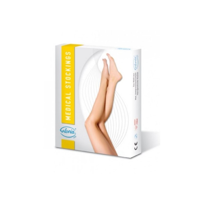 Gloriamed comfort 242 gambaletto corto beige misura large 1paio